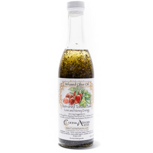 Sun-dried Tomato and Basil Infused Olive Oil